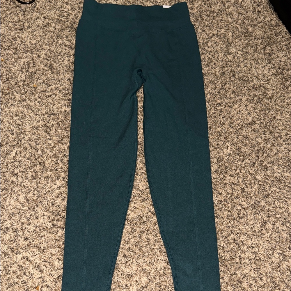 PINK Victoria's Secret Teal High-Rise Leggings